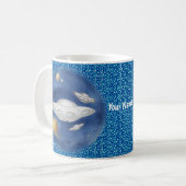 Mug Vaisseau spatial gris extraterrestre (Devant gauche)
