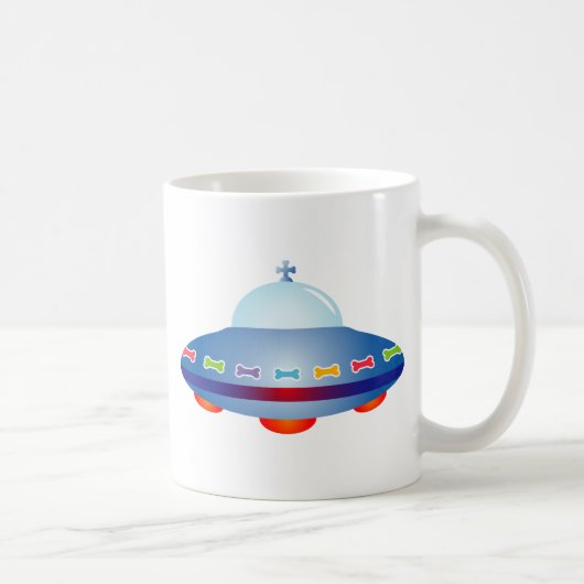 Mug Vaisseau spatial OVNI (Droite)