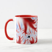 Mug Vaisseaux Sanguins Rouges Fractale (Gauche)