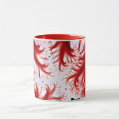 Mug Vaisseaux Sanguins Rouges Fractale (Centre)