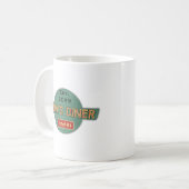 Mug Vaisselle Retro Diner de maman (Devant gauche)