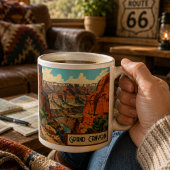 Mug Vaisselle Rétro Grand Canyon