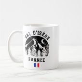 Mug Val D'isère France Alps Ski Resort Alpine Skiing F (Gauche)