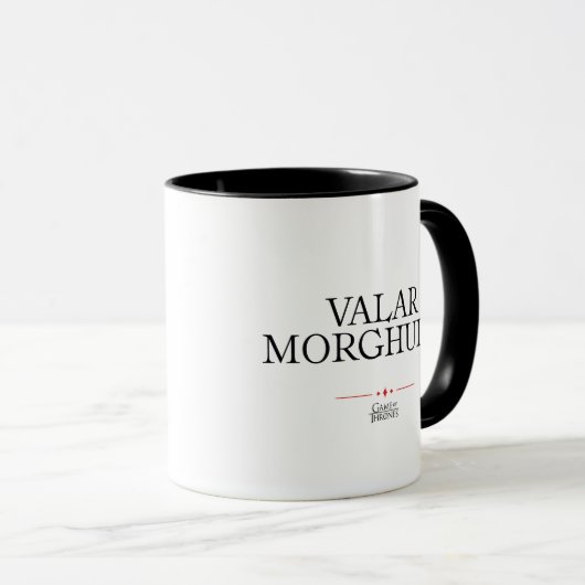 Mug Valar Morghulis (Devant droit)