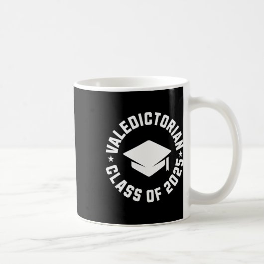 Mug Valedictorian Cl Of 2025 Graduation (Droite)