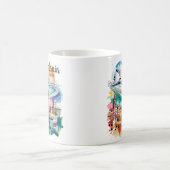 Mug Valencia Spain Cityscape Watercolor Travel Custom (Centre)