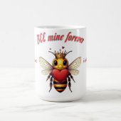 Mug Valentin drôle de jeu de mots abeille (Centre)