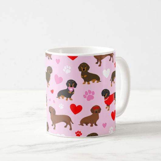 Mug Valentine (Devant droit)
