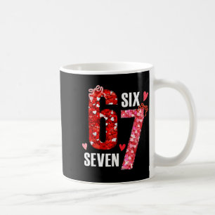 Mug Valentine 67 Six Seven Cœurs de Rose Arc Saint-Val