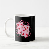 Mug Valentine 6 7 Valentines Day Matching Couple Heart (Gauche)