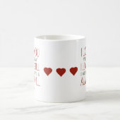 Mug Valentine avec dire (Centre)