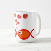 Mug Valentine chrétien v2 orange (Devant droit)