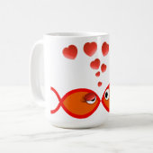 Mug Valentine chrétien v2 orange (Devant gauche)