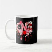 Mug Valentine Cna Nurse Coquette Bow Stethoscope Girl  (Gauche)