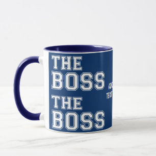 Mug Valentine Couple Le Boss Couple Mari/Femme