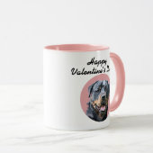 Mug Valentine Cutest Ever ..de votre Rottweiler (Devant droit)