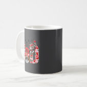 Mug Valentine Dad Camo Deer Buck Hunting Matching Vale (Devant gauche)