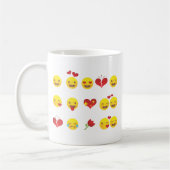 Mug Valentine Emojis (Gauche)