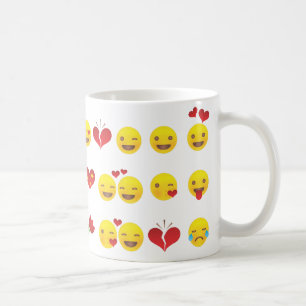 Mug Valentine Emojis