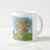 Mug Valentine en bois (Devant droit)