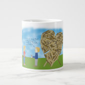 Mug Valentine en bois (Devant)