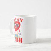 Mug Valentine Funny Six Seven Bruh Meme 67 Heart Lover (Devant gauche)