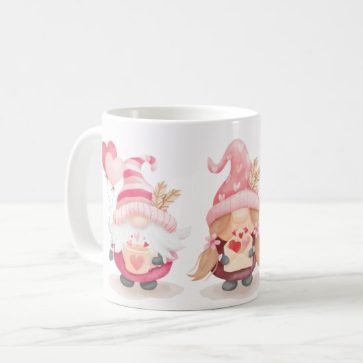 Mug Valentine Gnomes (Devant gauche)