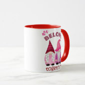 Mug Valentine gnomes : nous appartenons ensemble (Devant droit)