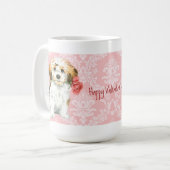 Mug Valentine Havanese rose (Devant gauche)
