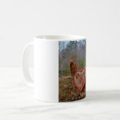 Mug Valentine Heart Miniature Brown Horse (Devant gauche)