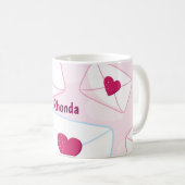Mug Valentine Hearts (Devant droit)
