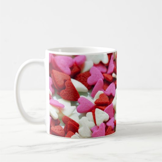 Mug Valentine Hearts (Gauche)
