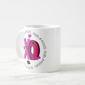 Mug Valentine Hugs et baisers (Devant gauche)