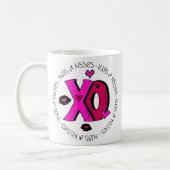 Mug Valentine Hugs et baisers (Gauche)