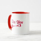 Mug Valentine Je T'Ai Creusé (Devant gauche)