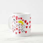 Mug : Valentine Kisses (Devant gauche)