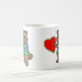 Mug Valentine Love Bear mignon Heureuse Sainte-Valenti (Centre)