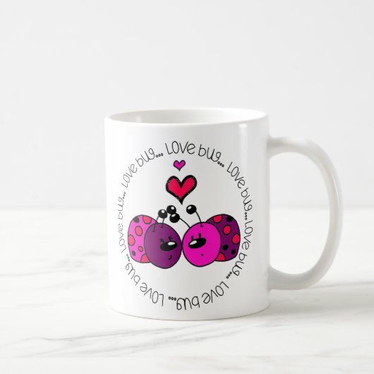 Mug Valentine Love Bug (Droite)