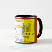 Mug Valentine Love Prescription de Dr. Cupid's (Devant droit)