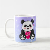 Mug Valentine Panda en amour (Gauche)