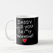Mug Valentine Papa drôle (Gauche)