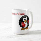 Mug Valentine Penguin (Devant droit)