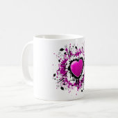 Mug Valentine Purple Heart (Devant gauche)