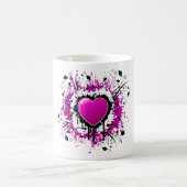Mug Valentine Purple Heart (Centre)
