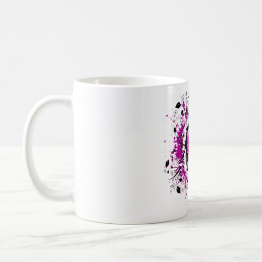 Mug Valentine Purple Heart (Gauche)