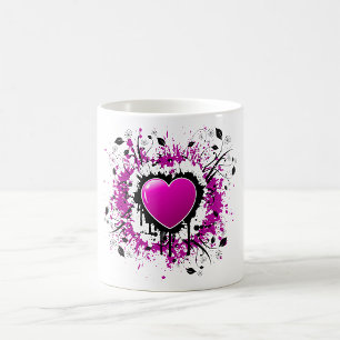 Mug Valentine Purple Heart