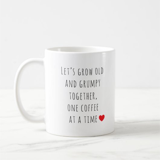 Mug Valentine Romantic Mignonne Ami Fille Ami Garçon (Gauche)