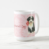 Mug Valentine Rose Beardie (Devant droit)