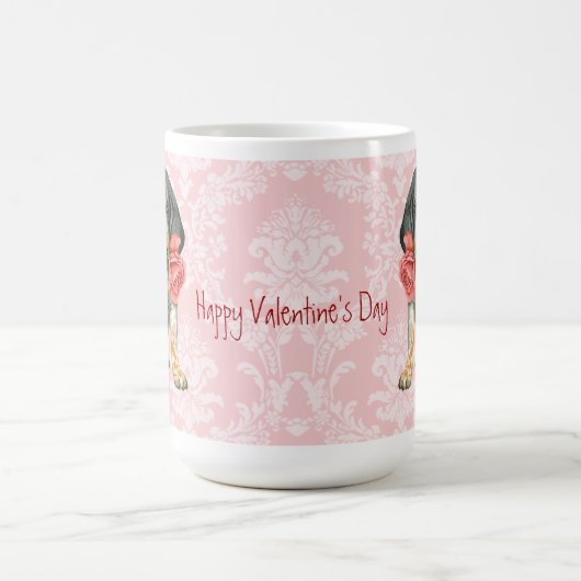 Mug Valentine Rose Bluetick (Centre)