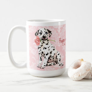 Mug Valentine Rose Dalmatien
